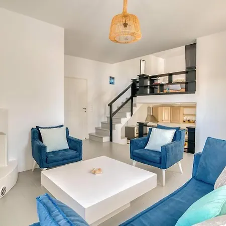 Asterias - Cycladic House Close To The Ambelas