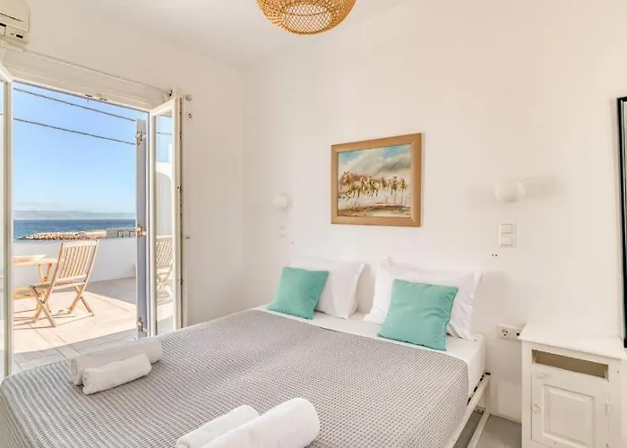 Villa Asterias - Cycladic House Close To The Ambelas