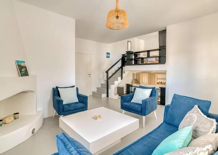 Asterias - Cycladic House Close To The Ambelas